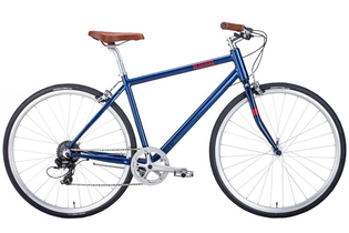 Велосипед Bear Bike Marsel (700C 8 ск. рост. 480 мм) 2020-2021, синий, 1BKB1C388T02