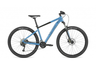 Велосипед FORMAT 1412 27,5 (27,5" 9 ск. рост. L) 2023, синий мат/черный мат, RBK23FM27357