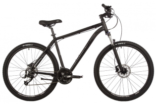 Велосипед STINGER 27.5" ELEMENT PRO черный, алюминий, размер 20"