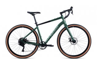 Велосипед Format 1443 700C (700C 9 ск. рост. M) 2024, зеленый, IB4TC9504XGNXXX