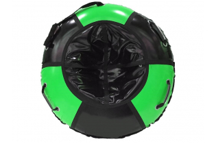 Санки-ватрушки Practic 105 см Черно-зеленый