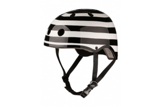 Велосипедный шлем COSMIC WHITE BLACK S арт 47142 (10216170/260318/0027982, Китай)