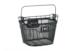 TOPEAK Basket Front w/E-bike compatible fixer 3e, black корзина крепление подходит д/электровел-да