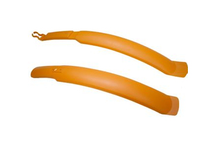 Комплект крыльев удлиненных Vinca Sport, 24"-26", материал пластик, с европодвесом, оранжевый