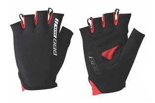 Перчатки велосипедные BBB 2015 gloves Racer black red (US:M)BBW-44