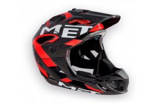 Велошлем Met Parachute (Black/Red, M, 2023 (3HELM98M0NR))