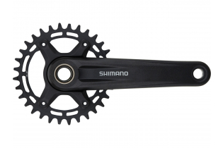 Система Shimano MT510-1, 12 ск., 175 мм, ин.вал, 32T без каретк., для CL:52 мм, цв. черный