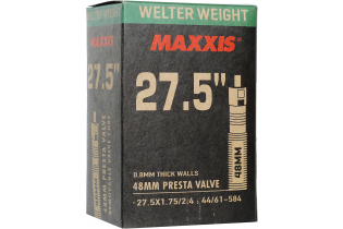 Камера Maxxis Welter Weight 27.5x1.75/2.40 0.8 мм вело нип. 48 мм