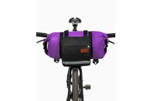 Велосумка на руль Tim Sport Road, цвет фиолетовый/черный