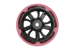 Колесо Comfort 125 R dark pink ABEC - 9, LED-подсветка