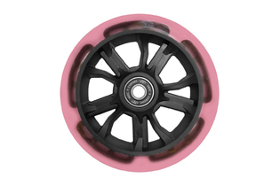 Колесо Comfort 125 R light pink ABEC - 9, LED-подсветка