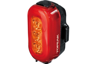 TOPEAK TAILLUX 100 USB/RY, 100 LUMENS USB RECHARGEABLE TAIL LIGHT, RED & AMBER COLOR фонарь задний