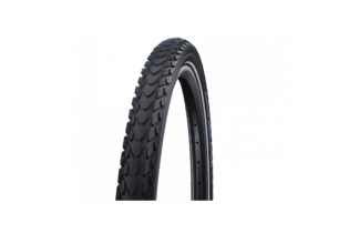 Покрышка для велосипеда Schwalbe MARATHON MONDIAL 28x1.60 700x40C (42-622) Perf, RaceGuard, B/B-SK+RT (светоотр полоса)