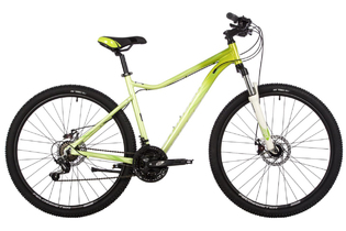 Велосипед STINGER 27.5" LAGUNA EVO зеленый, алюминий, размер 17"