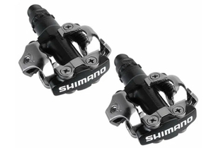 Педали Shimano, M520, с шипами, черный