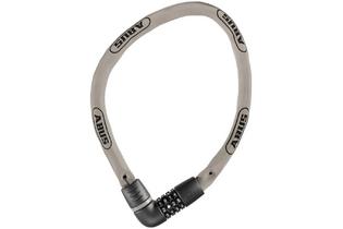 Замок вело ABUS TRESOR 6807C/110 серый, кодовый,уровень защиты 7/15